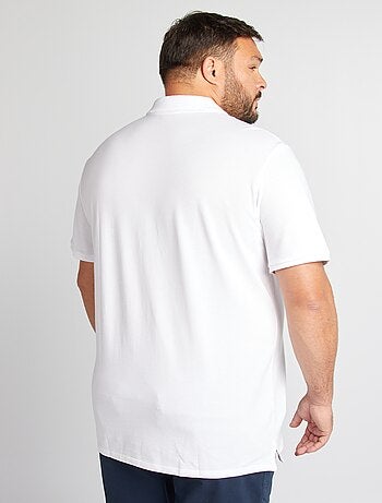 Polo em malha piqué
