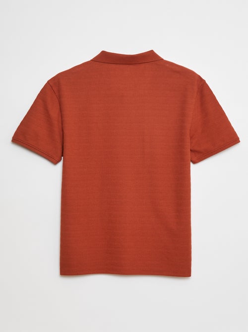 Polo em malha piqué - Kiabi