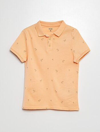 Polo em malha piqué