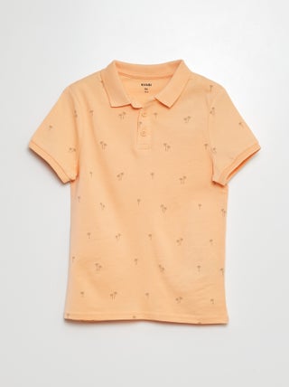 Polo em malha piqué