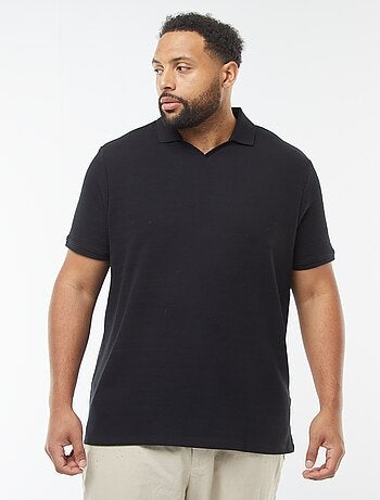 Polo em malha piqué