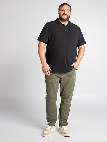 Polo em malha piqué