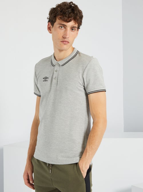 Polo em malha piqué 'Umbro' - Kiabi