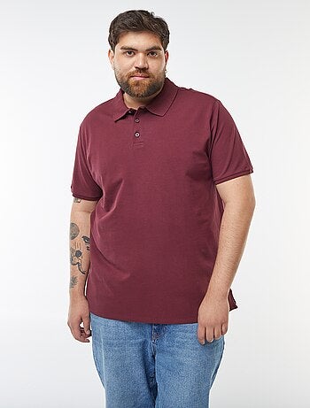 Polo em malha piqué