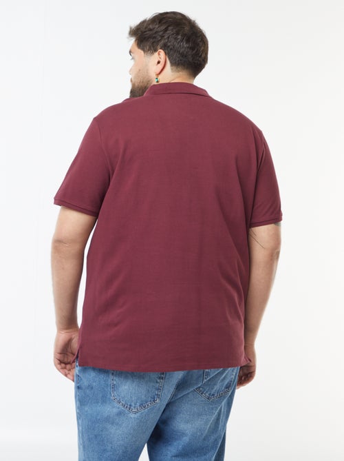 Polo em malha piqué - Kiabi