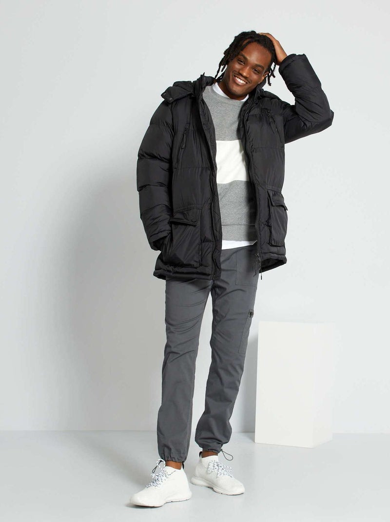 Polo em piqué de algodão Branco - Kiabi