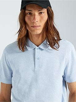 Polo em piqué matizado - Kiabi