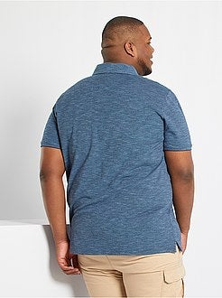 Polo em piqué matizado - Kiabi