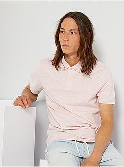 Polo em piqué matizado - Kiabi