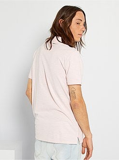 Polo em piqué matizado - Kiabi