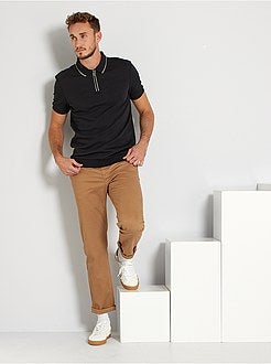 Polo grosso com gola com fecho +1,90 m - Kiabi