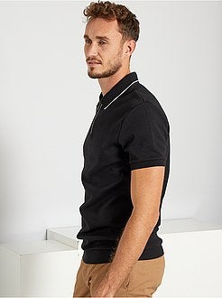 Polo grosso com gola com fecho +1,90 m - Kiabi