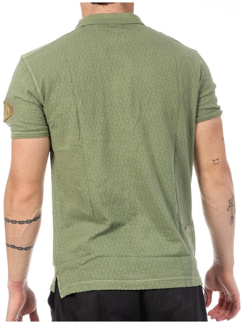 Polo Kaki Kaporal Bakum91 para Homem Verde cáqui claro - Kiabi