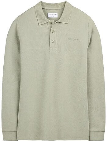 Polo kaki para homem teddy smith joel
