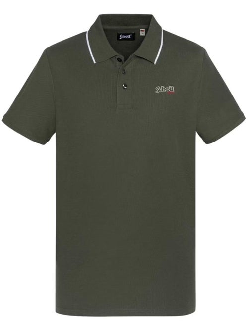 Polo Kaki Schott PAUL para Homem - Kiabi Polo Kaki Schott PAUL para Homem - Kiabi