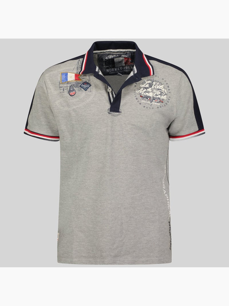 Polo kalvin – geographical norway Cinza claro - Kiabi