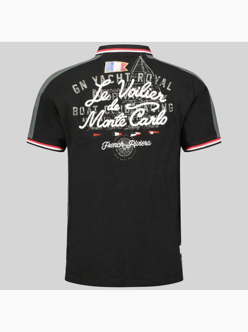 Polo kalvin – geographical norway Preto - Kiabi