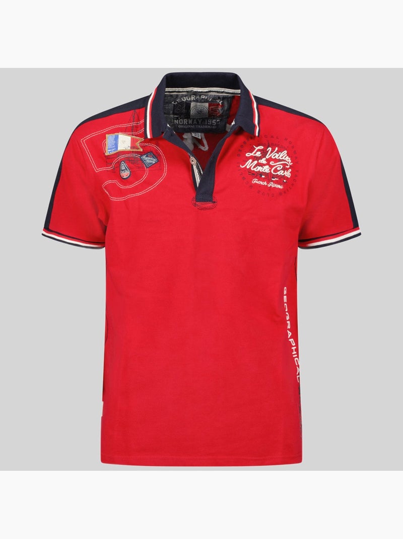 Polo kalvin – geographical norway Vermelho - Kiabi