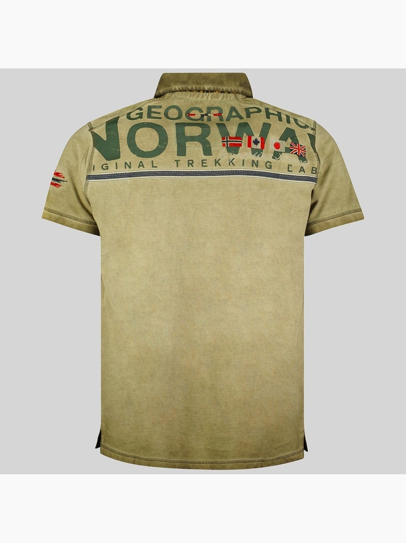 Polo kamo – geographical norway Cáqui - Kiabi