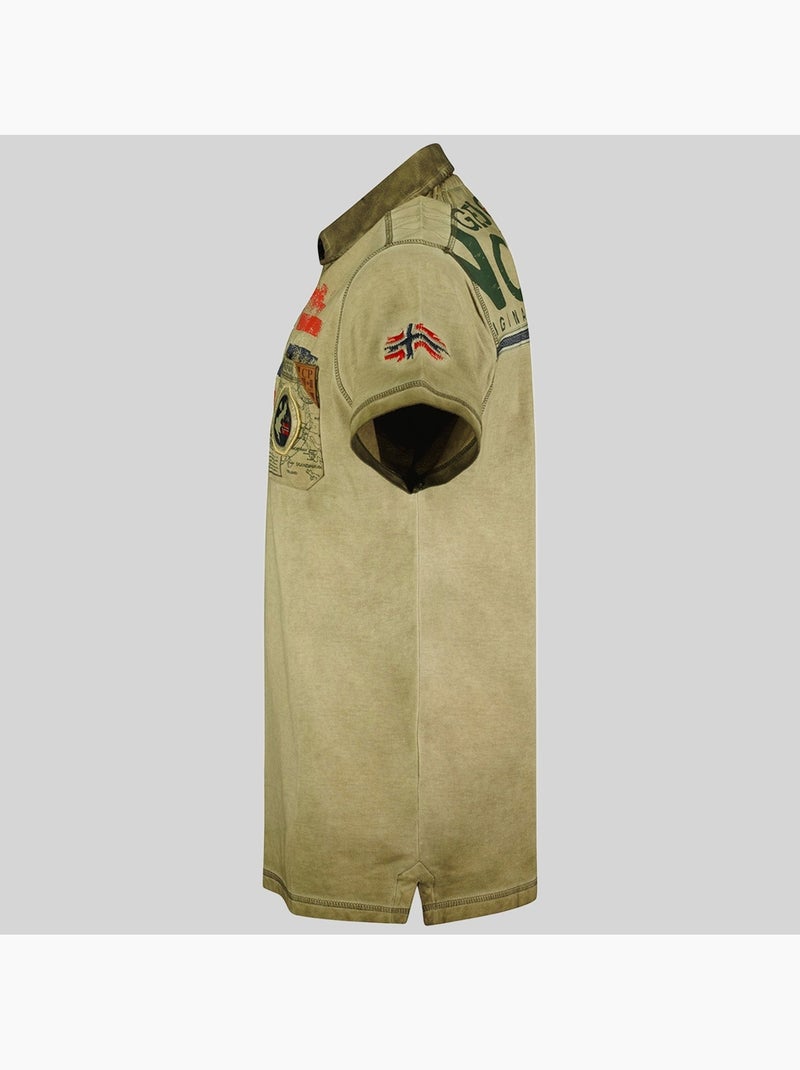 Polo kamo – geographical norway Cáqui - Kiabi