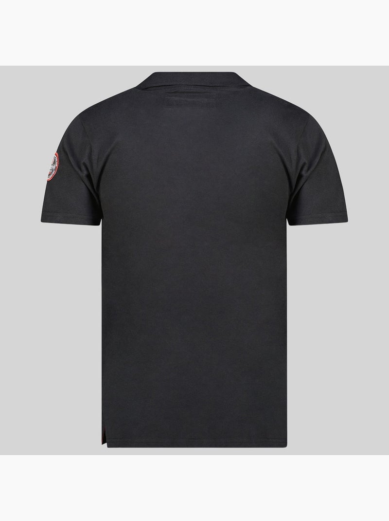 Polo kancre – geographical norway Preto - Kiabi