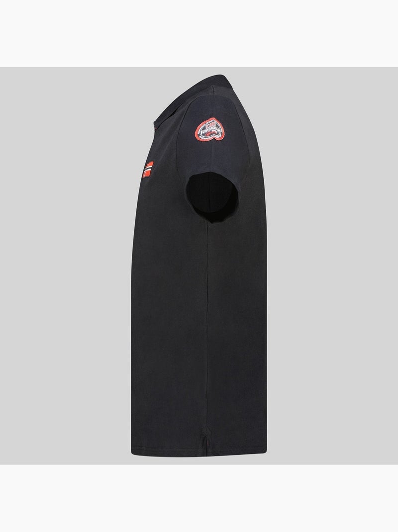 Polo kancre – geographical norway Preto - Kiabi