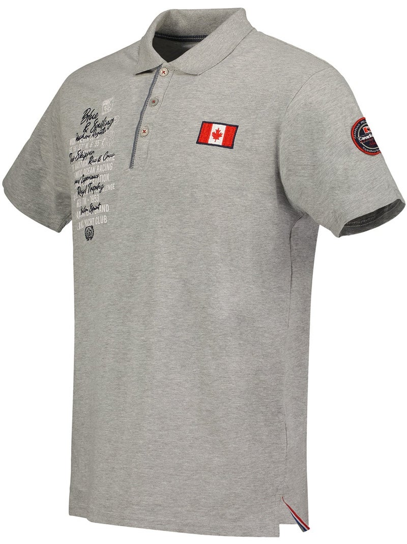 Polo kancreak – canadian peak Cinza claro - Kiabi