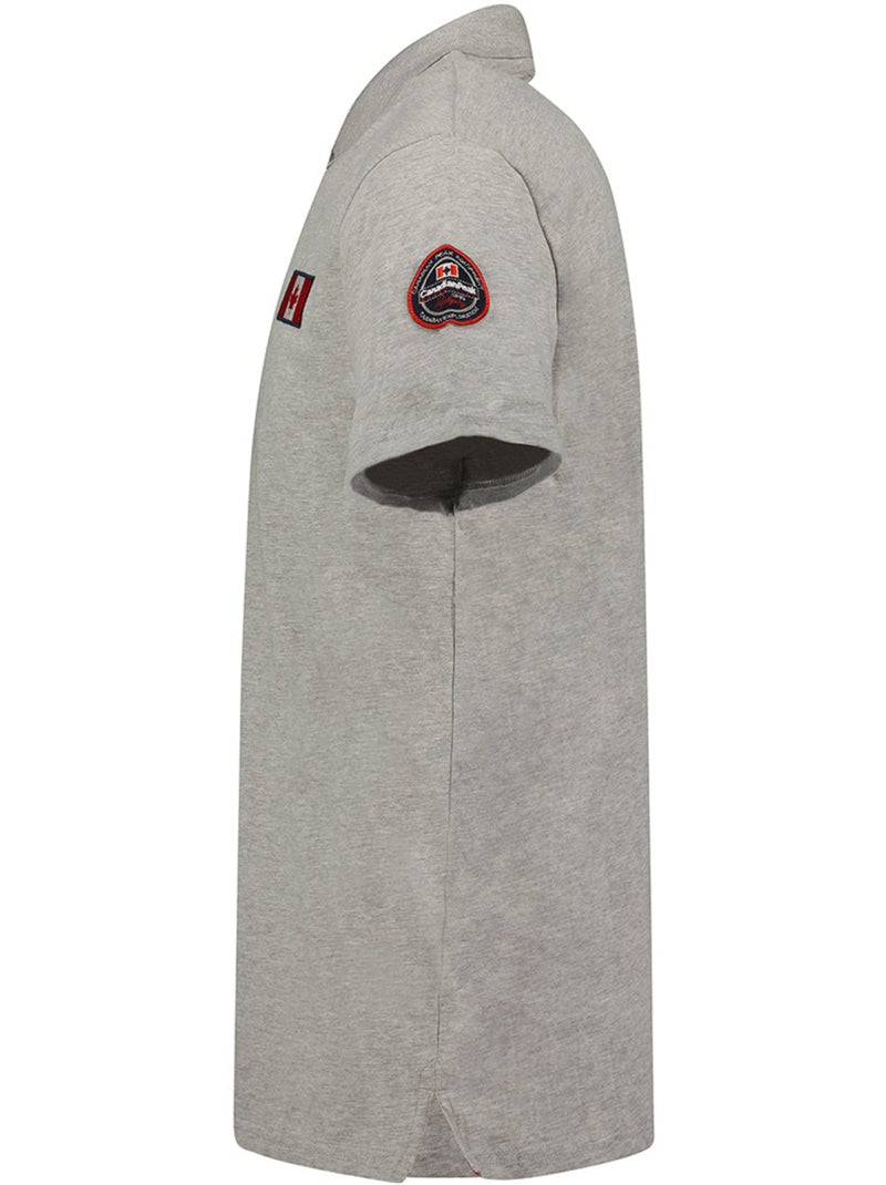 Polo kancreak – canadian peak Cinza claro - Kiabi