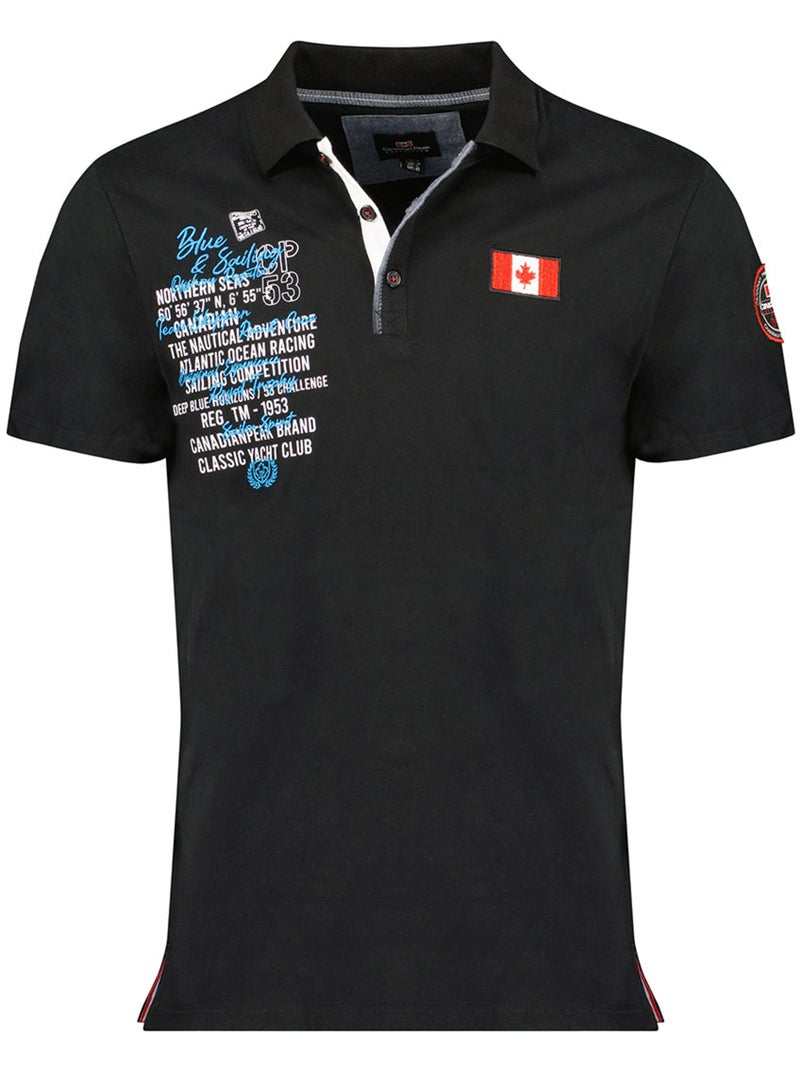 Polo kancreak – canadian peak Preto - Kiabi