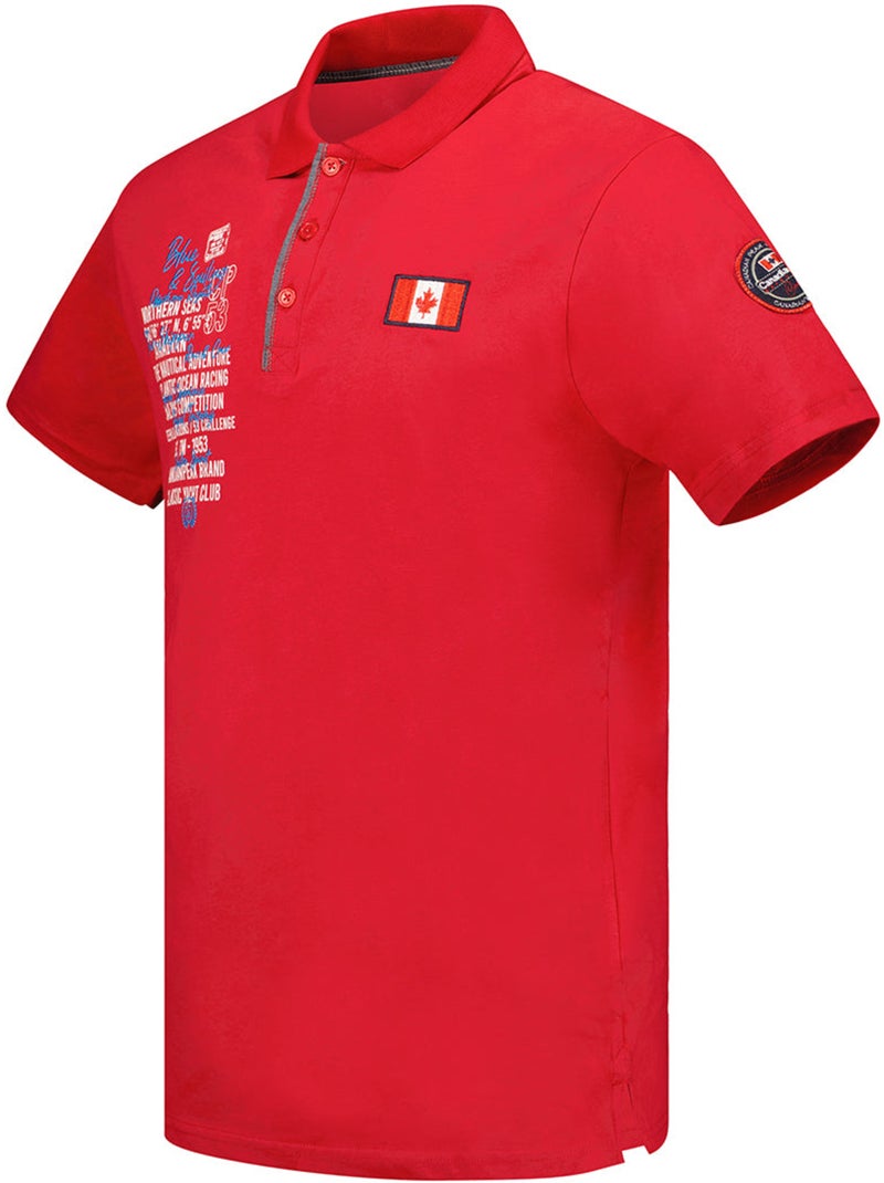 Polo kancreak – canadian peak Vermelho - Kiabi
