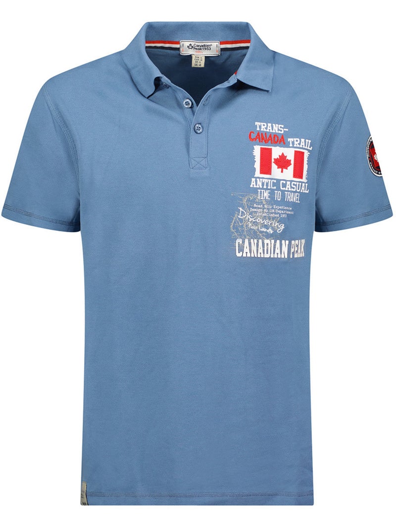 Polo kantrail – canadian peak Azul-jeans - Kiabi