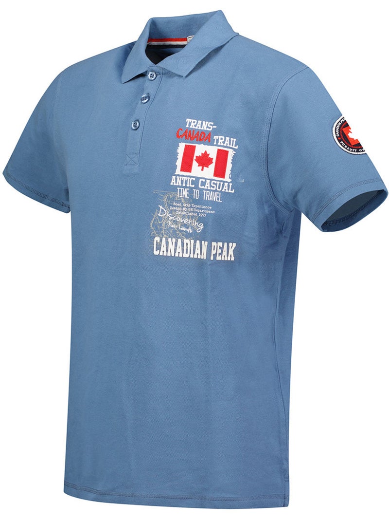 Polo kantrail – canadian peak Azul-jeans - Kiabi