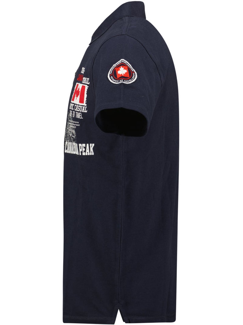 Polo kantrail – canadian peak Azul-marinho - Kiabi