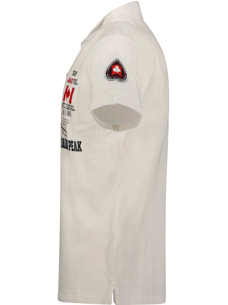 Polo kantrail – canadian peak Branco - Kiabi