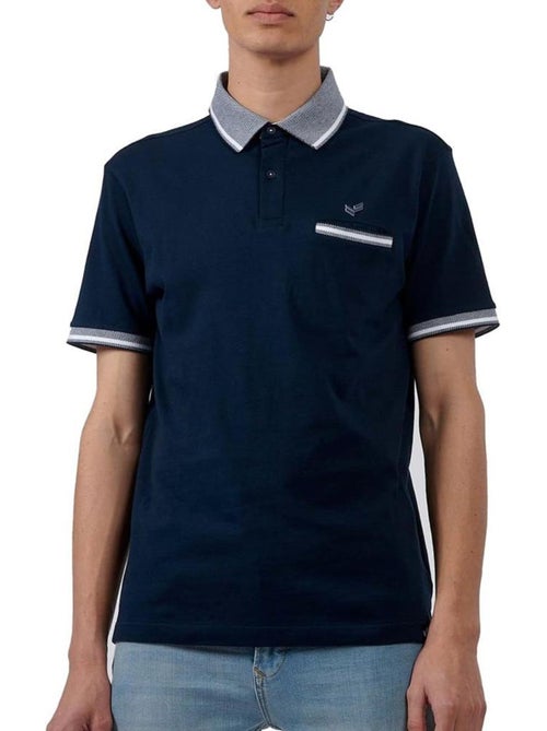 Polo Kaoral Chune para Homem em Azul Marinho - Kiabi Polo Kaoral Chune para Homem em Azul Marinho - Kiabi