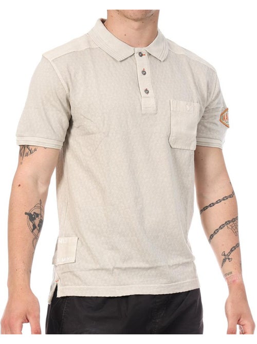 Polo Kaporal Bakum91 para Homem Cinzento/Bege - Kiabi Polo Kaporal Bakum91 para Homem Cinzento/Bege - Kiabi