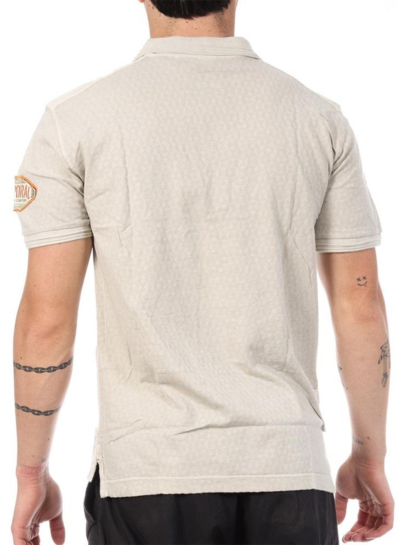 Polo Kaporal Bakum91 para Homem Cinzento/Bege Bege - Kiabi
