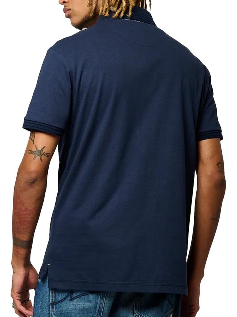 Polo Kaporal Barro para Homem Azul Marinho Azul-marinho - Kiabi