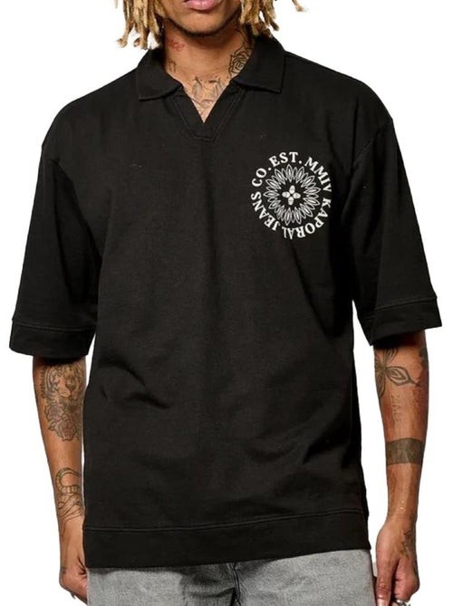 Polo Kaporal Jamba Preto para Homem - Kiabi Polo Kaporal Jamba Preto para Homem - Kiabi