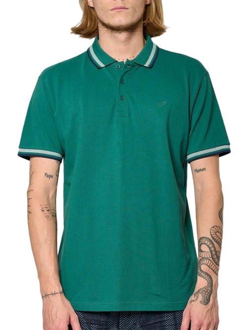 Polo Kaporal RAYOCH para Homem Verde - Kiabi Polo Kaporal RAYOCH para Homem Verde - Kiabi