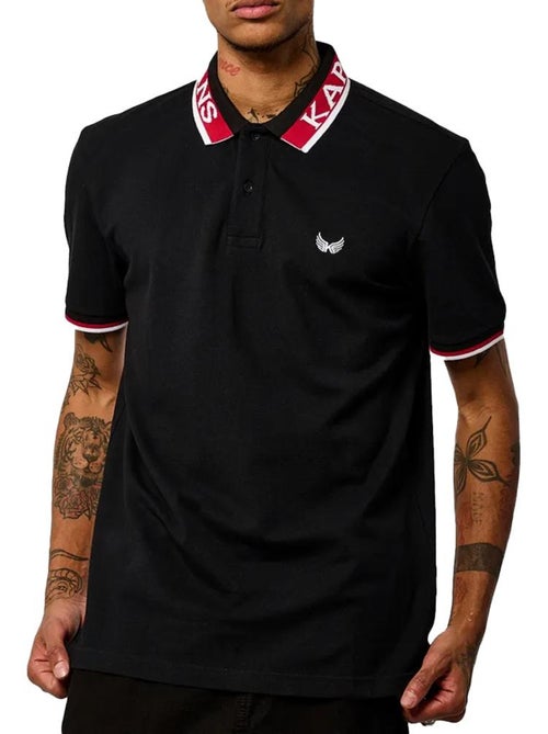 Polo Kaporal Toby Preto para Homem - Kiabi Polo Kaporal Toby Preto para Homem - Kiabi