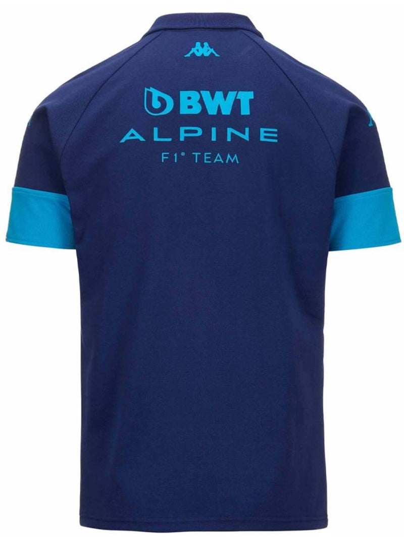 Polo kappa andoi alpine f1 para homem Azul-marinho - Kiabi