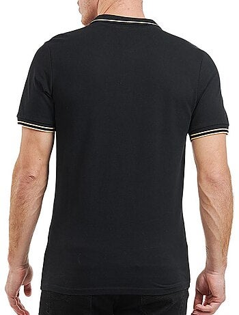Polo kappa ezio para homem preto