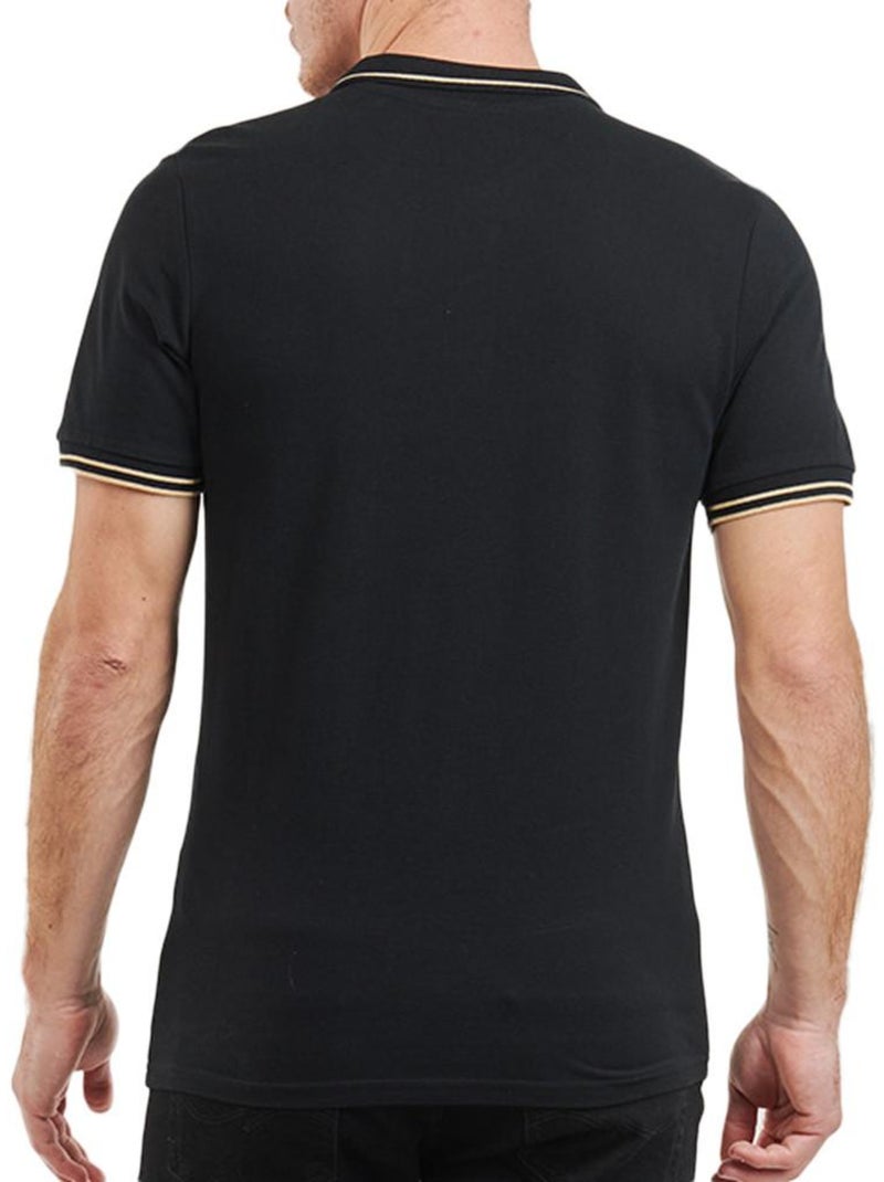 Polo kappa ezio para homem preto Preto - Kiabi
