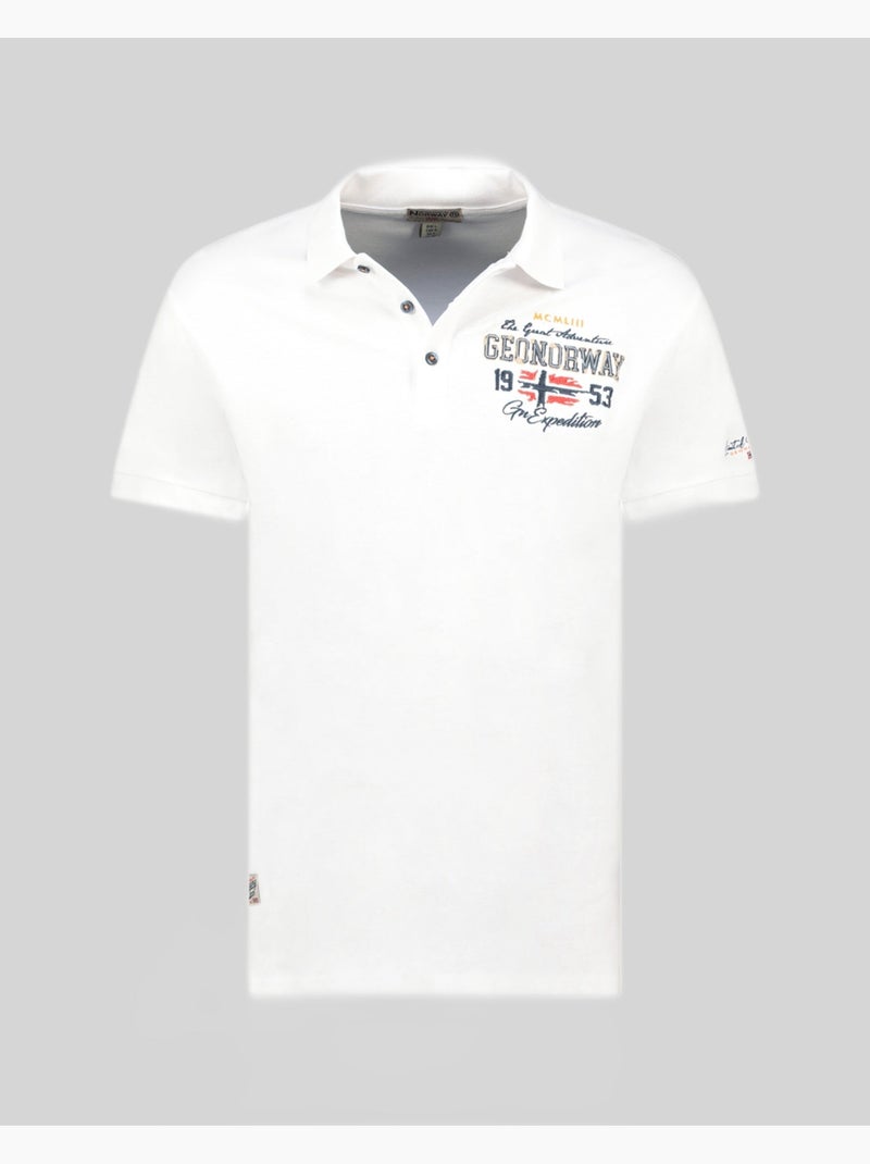 Polo kapuccino – geographical norway Branco - Kiabi
