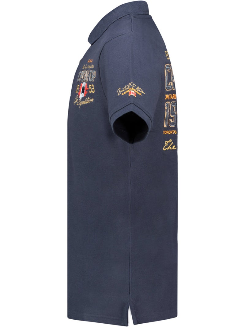 Polo kapucineak – canadian peak Azul-marinho - Kiabi