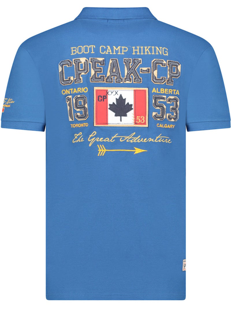 Polo kapucineak – canadian peak Azul - Kiabi