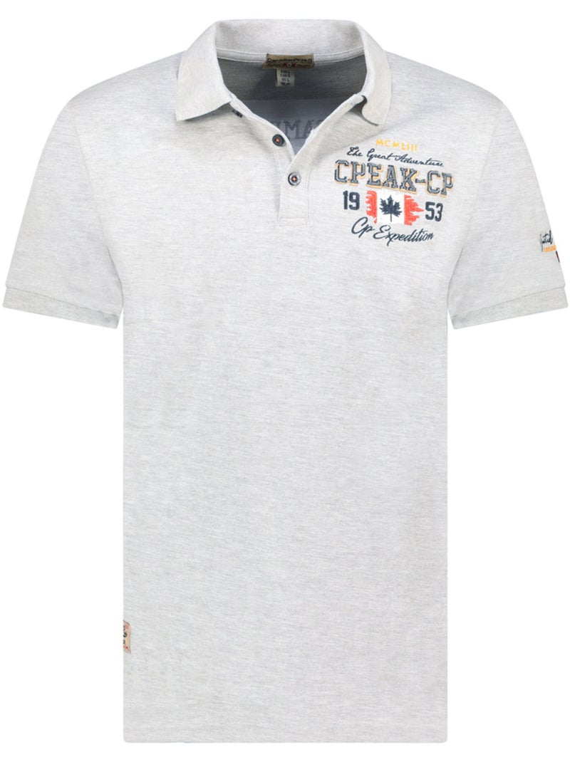 Polo kapucineak – canadian peak Cinza claro - Kiabi