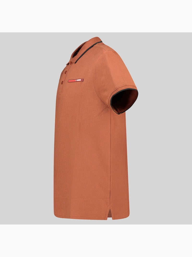 Polo karem – geographical norway Vermelho tijolo - Kiabi