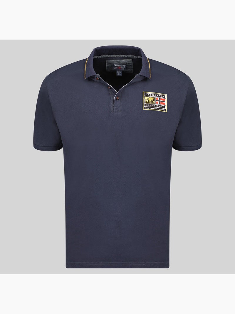 Polo karite – geographical norway Azul-marinho - Kiabi